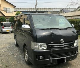 事故車買取　ハイエース200系　東京都清瀬市