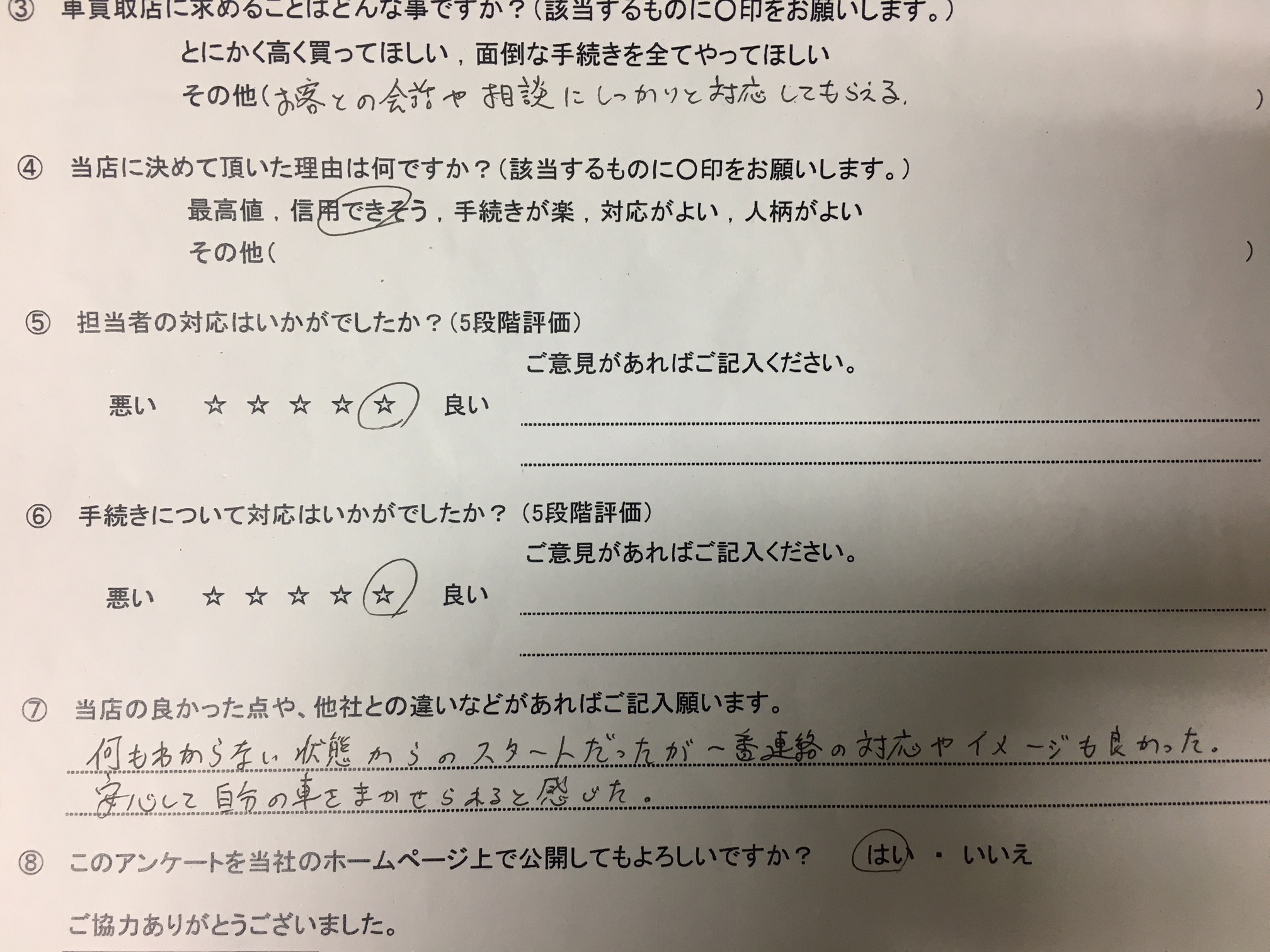 事故車買取　N-BOX カスタム　山口県