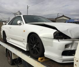 事故車買取 スカイライン250GT 岐阜県