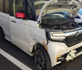 事故車買取　N BOXカスタム　埼玉県越谷市