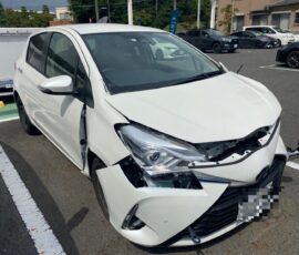 事故車買取　VITZ 滋賀県大津市