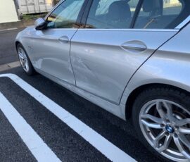 事故車買取　BMW523i 愛知県一宮市