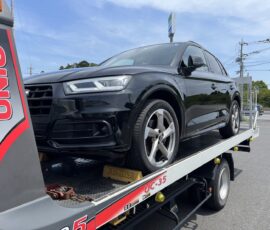 ひょう害車買取　アウディQ5 千葉県流山市