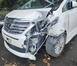 事故車買取・廃車事例：アルファード