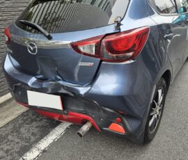 事故車買取・廃車事例：デミオ