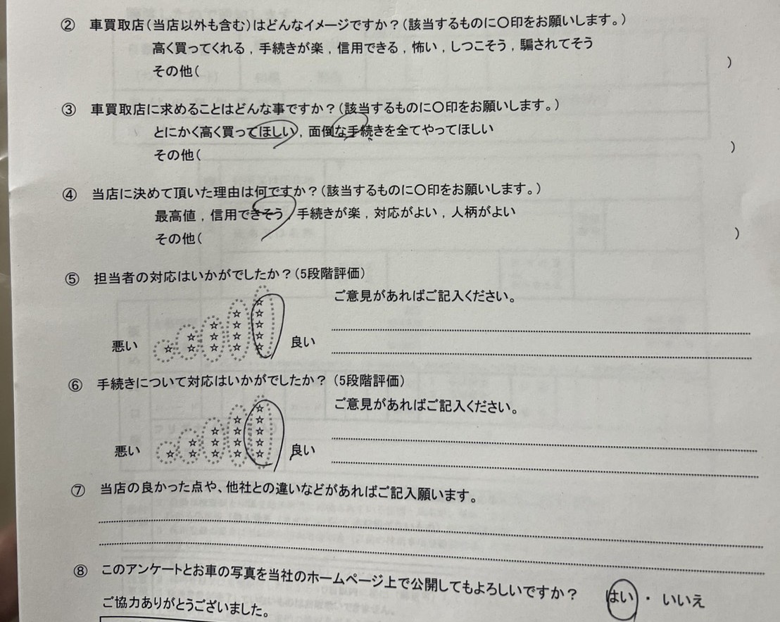 事故車買取　ノアHV　神奈川県川崎市