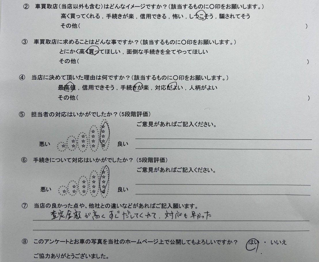 ジムニー　事故車買取　神奈川県横浜市